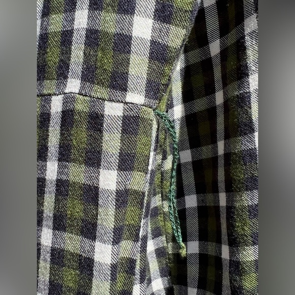 WOMEN’S ZARA PLAID BUTTON DOWN DRESS. - Picture 10 of 10